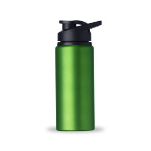 Squeeze Alumínio 650ml — Verde / Preto