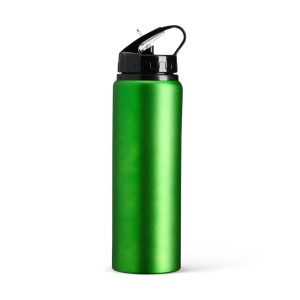 Squeeze Alumínio 800ml — Verde / Preto