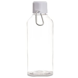 Garrafa Plástica 730ml — Transparente / Branco