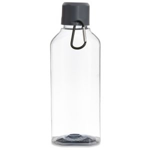 Garrafa Plástica 730ml — Transparente / Cinza