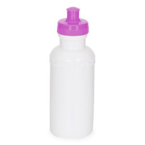 Squeeze Plastico 500ml Bic Plastic — Branco / Rosa