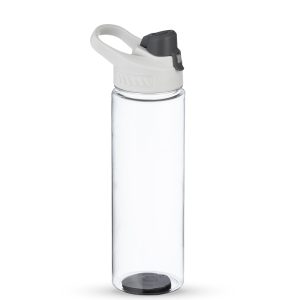 Garrafa Plastica 700ml — Transparente / Branco