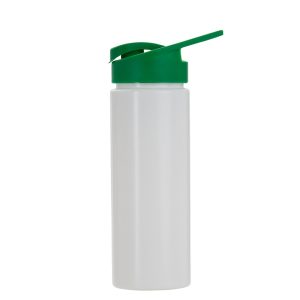 Squeeze Plastico 550ml — Branco / Verde
