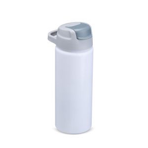 Squeeze Alumínio 600ml — Branco
