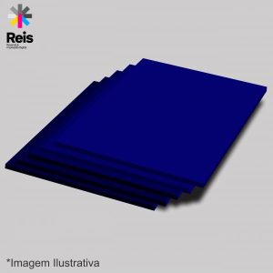 Acrílico 3mm azul