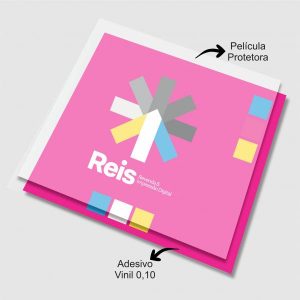 Adesivo 0.10 LAMINADO BRILHO