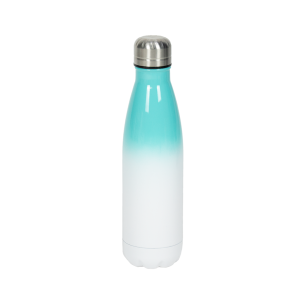 Garrafa Térmica Personalizada Bicolor Verde 500 ml
