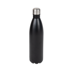 Garrafa Térmica Personalizada Estilo Cola Preto Fosco 750 ml