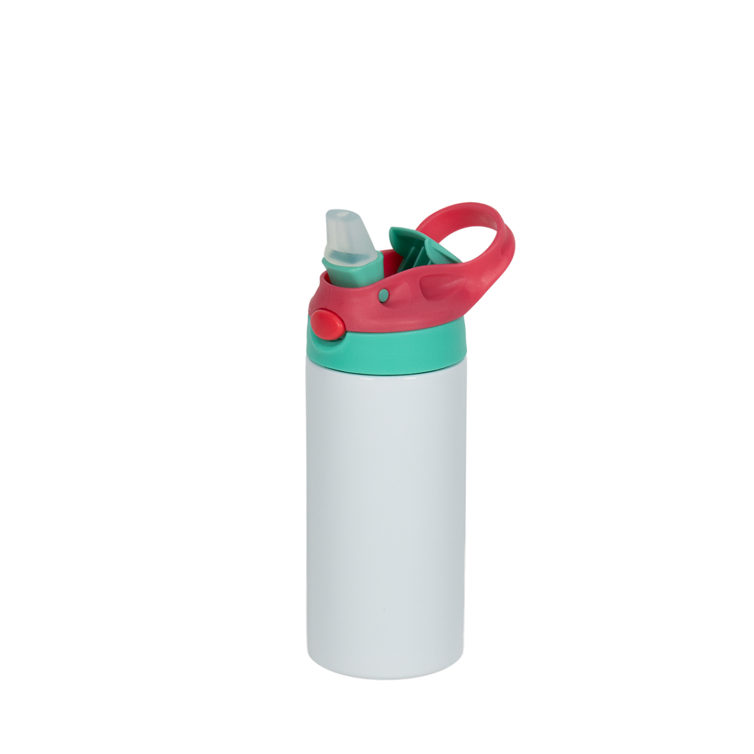 Garrafa Térmica Kids Personalizada Rosa Escuro e Verde Menta 350 ml - detalhe