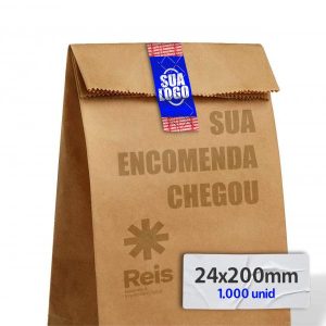 Lacre de Segurança Delivery 1.000 unidades 24x200mm