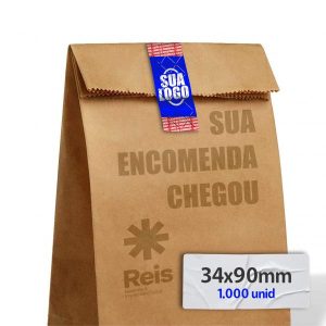 Lacre de Segurança Delivery 1.000 unidades 34x90mm
